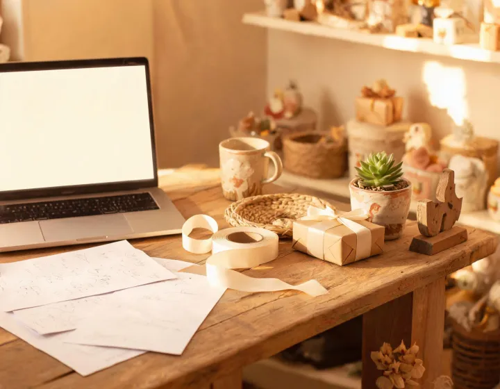 Mud Pie contact desk